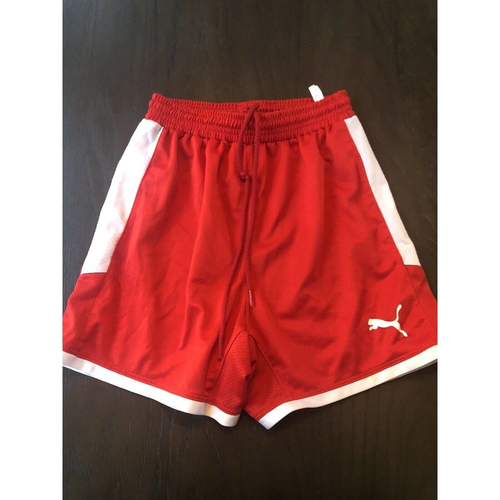 Puma Soccer Shorts Youth Medium Red